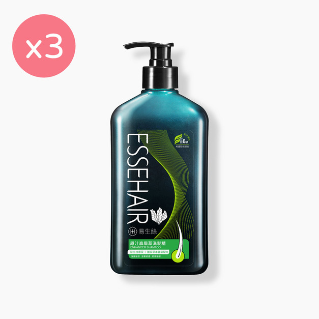 【ESSEHAIR 易生絲】原汁森眉草洗髮精 [500mL] x3