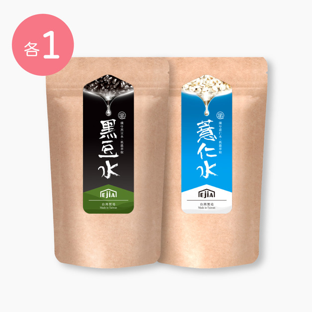 【纖Q】薏仁水 [30入]+ 黑豆水 [30入]
