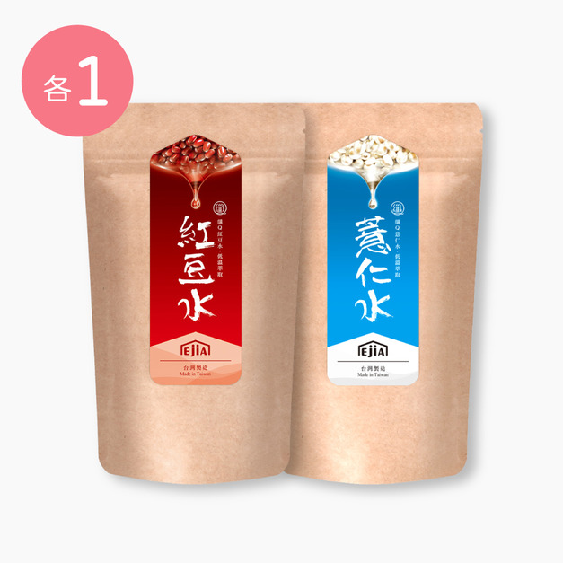 【纖Q】薏仁水 [30入]+ 紅豆水 [30入]
