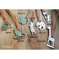 【Desk+1】動物鑰匙圈吊飾(9款)_6