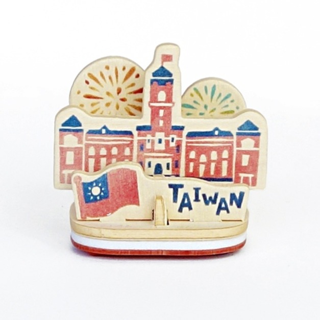 【猴子設計】印章明信片 · 印台灣 · 建築系列 ｜共14款