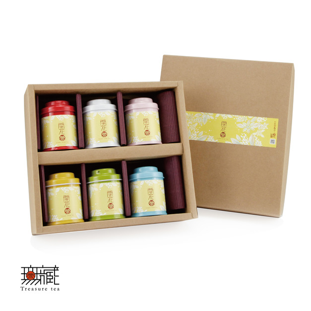 【無藏】開花茶6入禮盒(隨機)