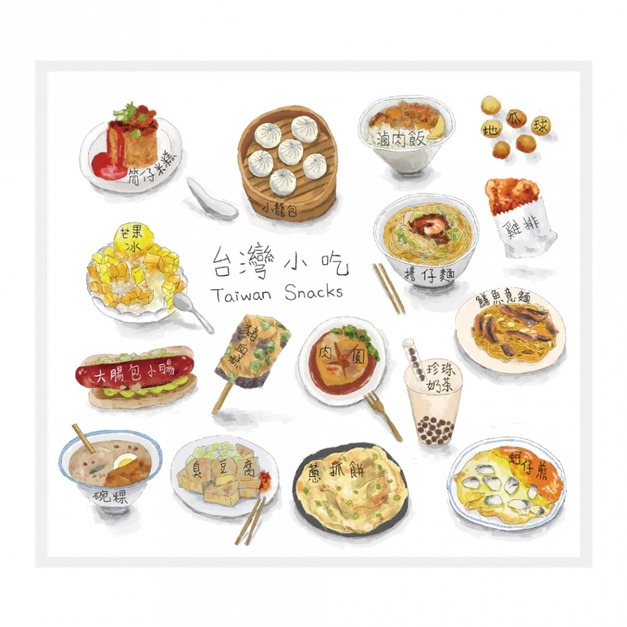 【BYC 布漾】萬用布-台灣手繪系列(共5款)