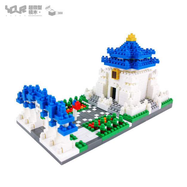 【YourBlock微型積木】台灣經典築積-中正紀念堂
