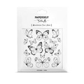 【PAPERSELF】刺青貼紙．如蝶翩翩 Black Butterflies