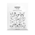 【PAPERSELF】刺青貼紙．如蝶翩翩 Black Butterflies_1