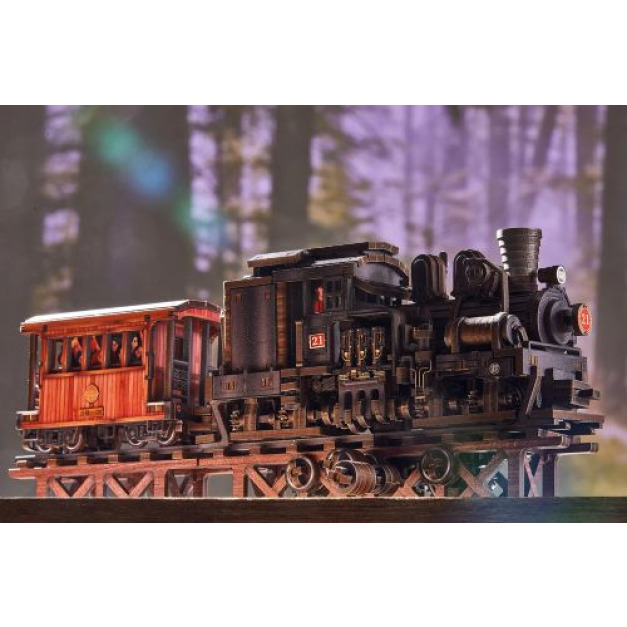 【富馬樂創】阿里山林鐵夏依式蒸汽機車