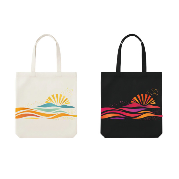 【嘉義燈會】帆布紀念袋(兩款)