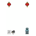 【黑面皮獸插畫】明信片-臺灣廟宇_1