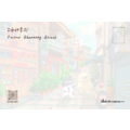 【黑面皮獸插畫工作室】明信片-台南神農街_1