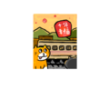 【黑面皮獸插畫工作室】台味貼紙 (全8款)_2