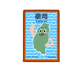 【黑面皮獸插畫工作室】台味貼紙 (全8款)_8