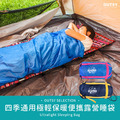 [福利品][庫存出清]四季通用極輕保暖便攜露營睡袋(兩色可選)_2