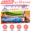 極輕鋁合金民族風便攜折疊行軍床/露營床(2色可選)_3
