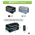 Naturehike 大容量可折疊附滾輪行李袋 收納包 110L 雅灰_6