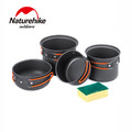 Naturehike 戶外野營 四合一鋁合金不沾鍋 套鍋組 2-3人_1