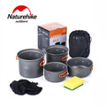 Naturehike 戶外野營 四合一鋁合金不沾鍋 套鍋組 2-3人