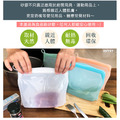 可密封果凍QQ矽膠食物夾鏈袋/分裝袋-單入小巧款500ml(顏色隨機)_5