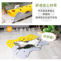 羊毛氈拼接起司洞洞遊戲貓隧道_6