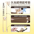 撩動貓心羽毛替換伸縮棒逗貓棒(三色可選)_12