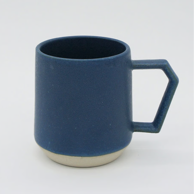 CHIPS mug. 380ml 啞光沙藍