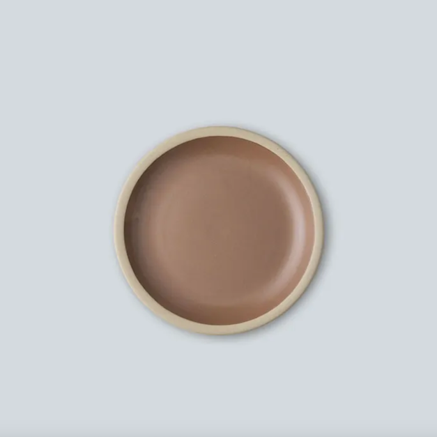 ％PORCELAINS 小圓盤 S 土紅棕