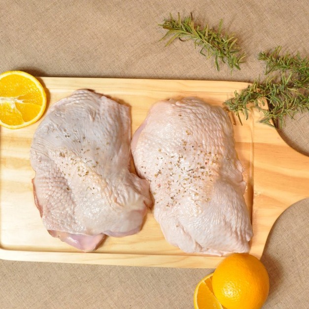 一午一食｜SGS無毒土公雞-單支去骨雞腿排 280g↑