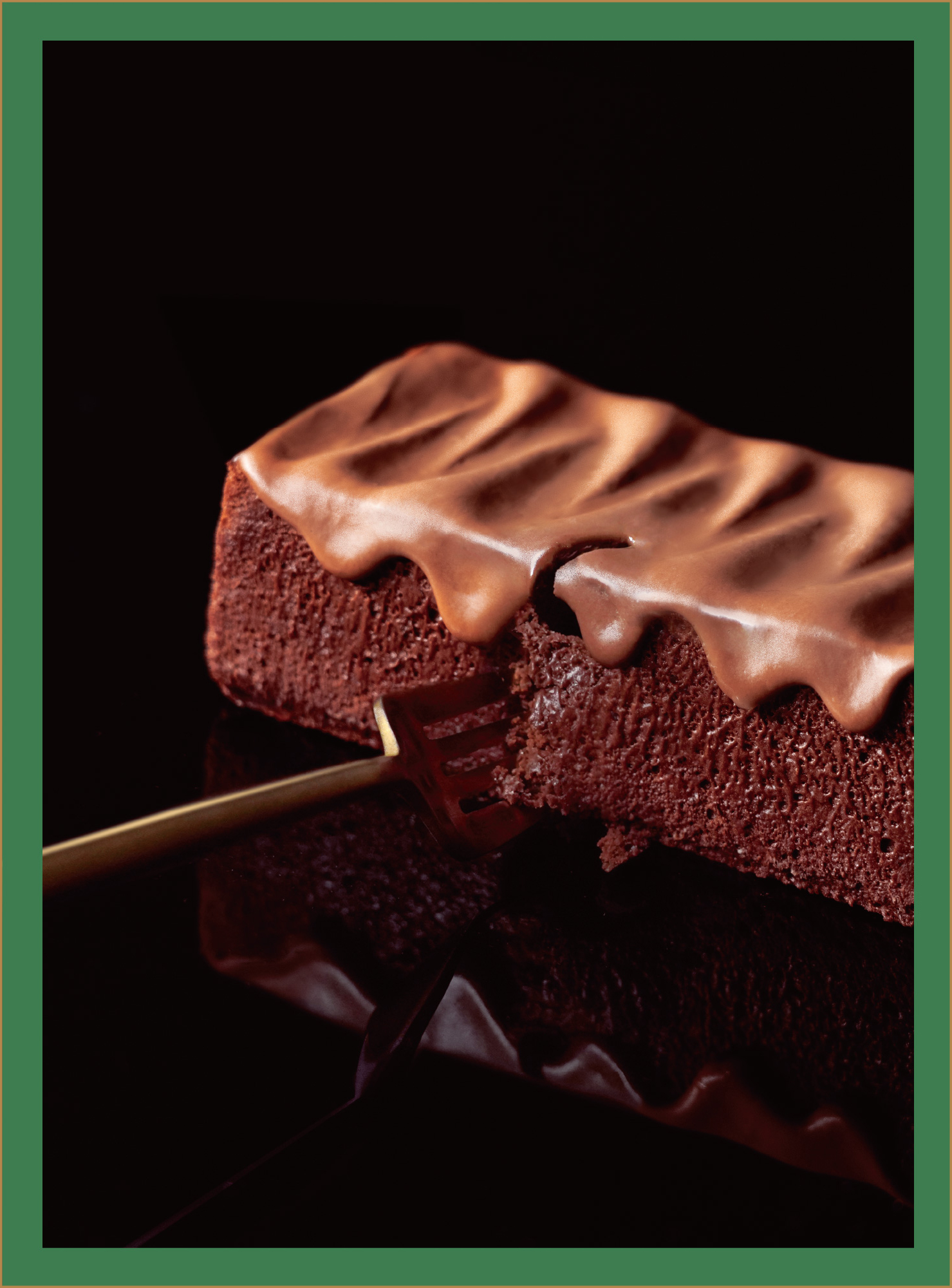 搖滾生巧克力蛋糕