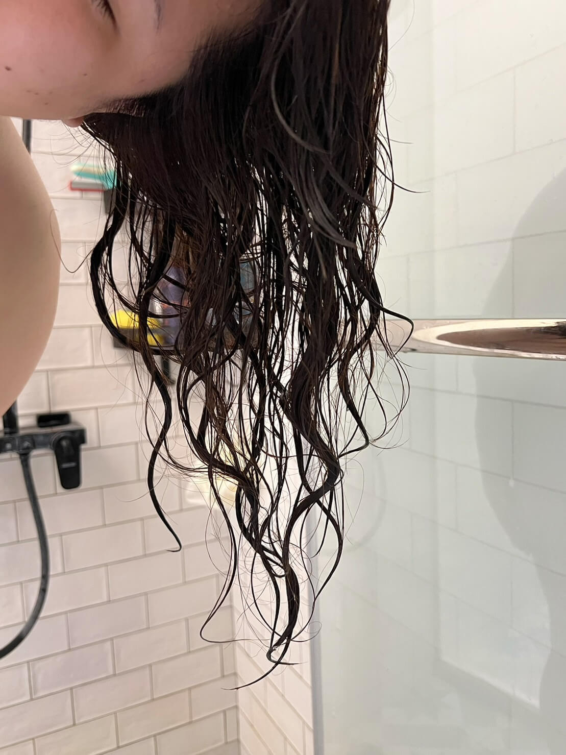 濕髮不滴水狀態