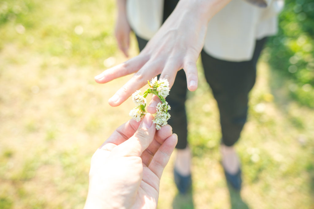 戴上承諾的戒指