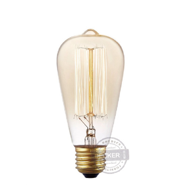 E27 40W Edison Bulb 鎢絲燈泡 愛迪生燈泡 T64 - 線形