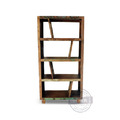 緋爾百葉書架 - 工業回收木風格 印度創意工業_1
