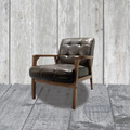 K Chair 皮革 - 老式復古風格 Vintage懷舊單人沙發_1