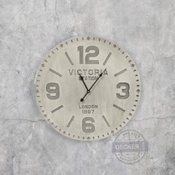 水泥掛鐘 LONDON - 世界地標風格 原始風格傢飾