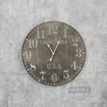 水泥掛鐘 USA - 世界地標風格 原始泥作傢飾