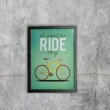 清新掛畫 Bike - 時尚風格掛畫 流行餐廳壁畫 酒吧壁面裝飾