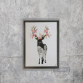 玫瑰鹿 A款 - 藝術唯美掛畫 居家創意 酒吧壁畫 清新掛飾