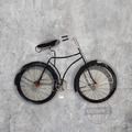 3D鐵件掛飾 自行車八號 - Loft工業風家飾 清新創意