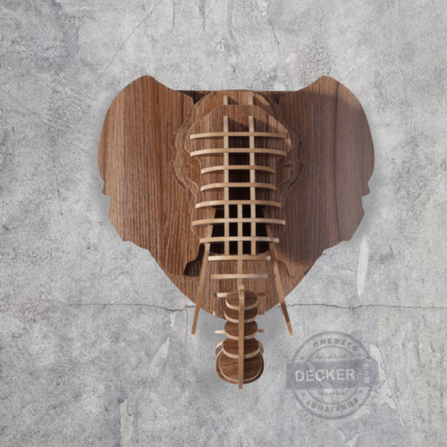 原木掛飾 大象 - 北歐家飾 設計家飾 Nordic Style