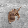 原木掛飾 獨角獸 - 北歐家飾 Nordic Style