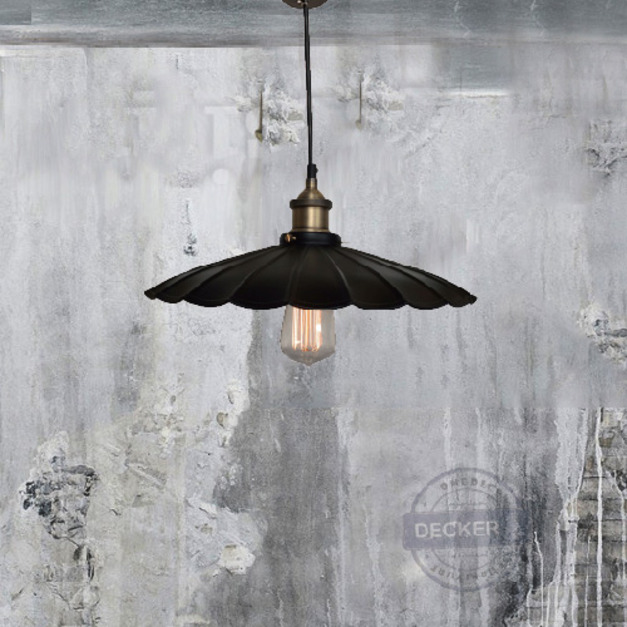 工業荷葉吊燈 大 - Loft工業風吊燈 倉庫鐵件