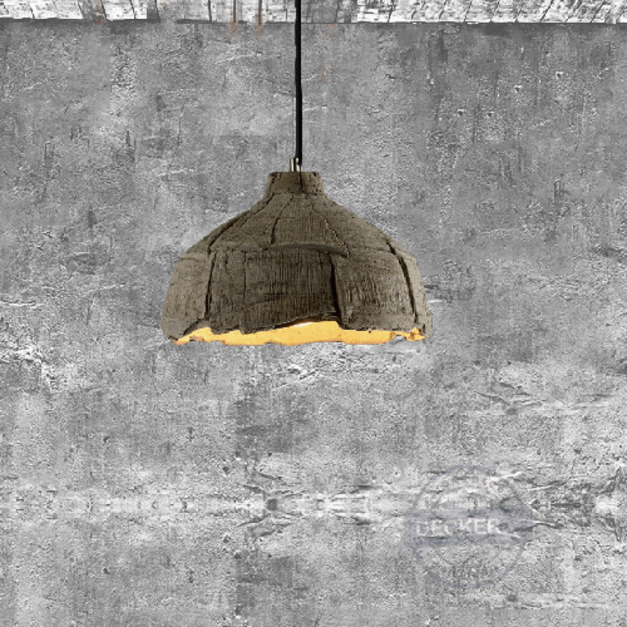 水泥吊燈 瓦片 A款 - Industrial Style 工地工業風格燈飾