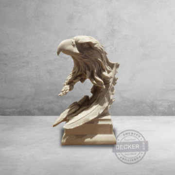 石化鷹 - Loft設計家飾 立體石雕 道具擺飾 現代藝術