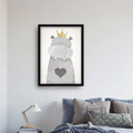 趣味清新掛畫 冰雪世界 J款 - 北歐風格空間 可愛動物家飾_1