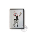 玫瑰鹿 A款 - 藝術唯美掛畫 居家創意 酒吧壁畫 清新掛飾_1