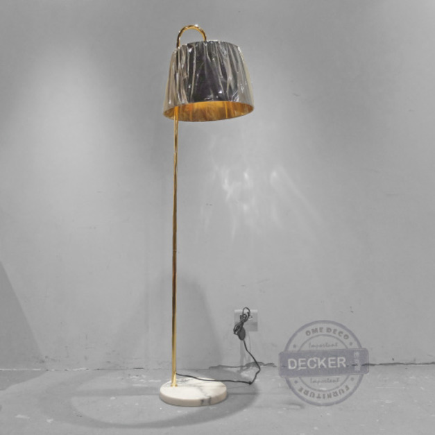 理特立燈 (黑/白) - 藝術設計燈飾 大理石 金色氣氛照明