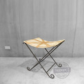 米字鞋凳 - 印度帆布家具 Vintage工業風格