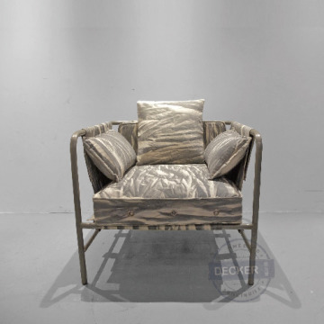 [特價] 野戰沙發 - 軍事工業風格 迷彩軍用帆布 工業風家具