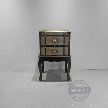 鐵寶邊櫃 - 金屬冷調 Loft工業風家具 鋁皮設計