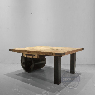 壓路機茶几 110cm - Loft印度工業風 現代工業設計家具